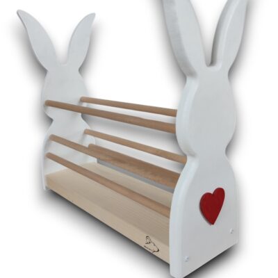 Paśnik królika biały