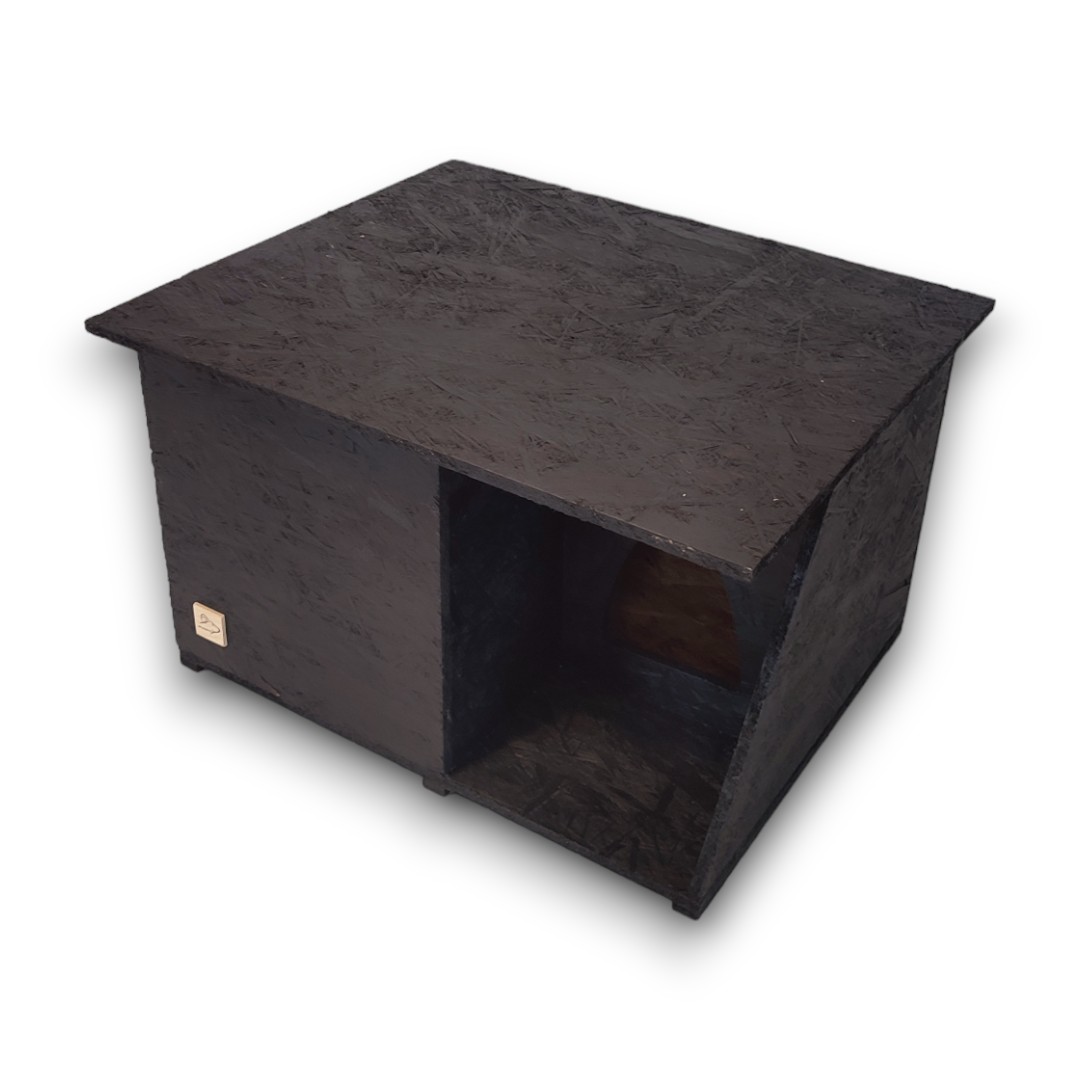 Domek dla kota ZEWNĘTRZNY BLACK - obrazek 3