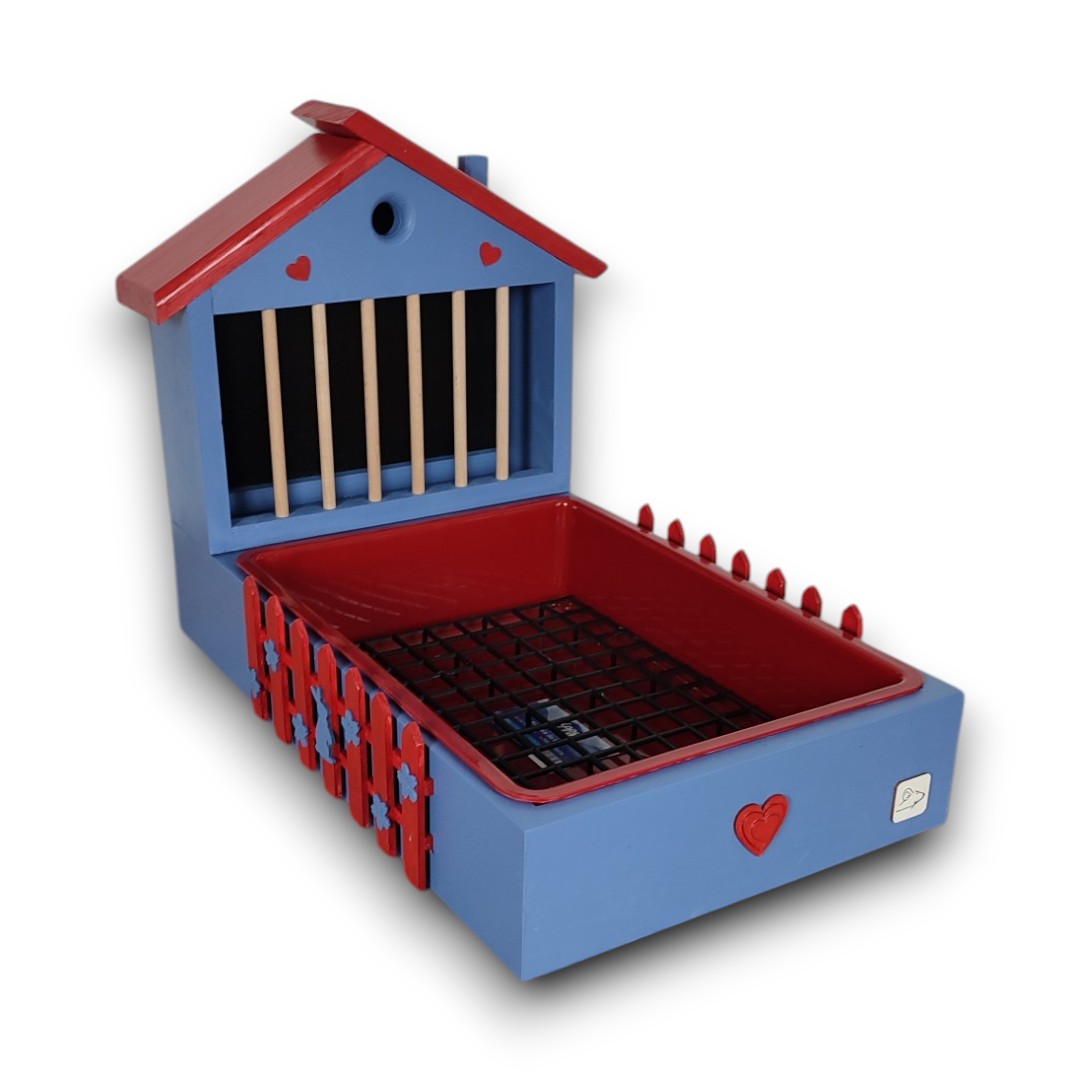 Kuwetopaśnik BAJKOWA CHATKA niebieska