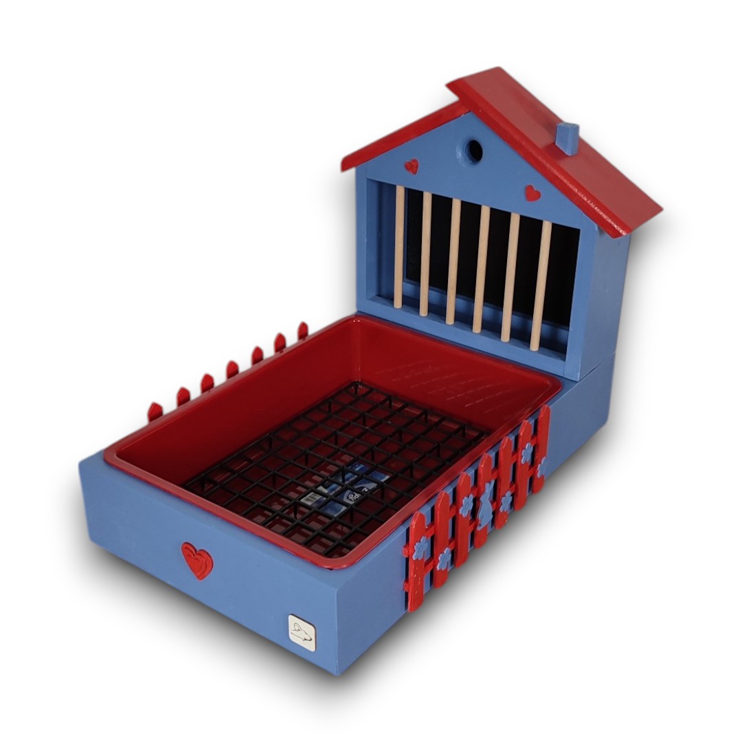 Kuwetopaśnik BAJKOWA CHATKA niebieska - obrazek 2