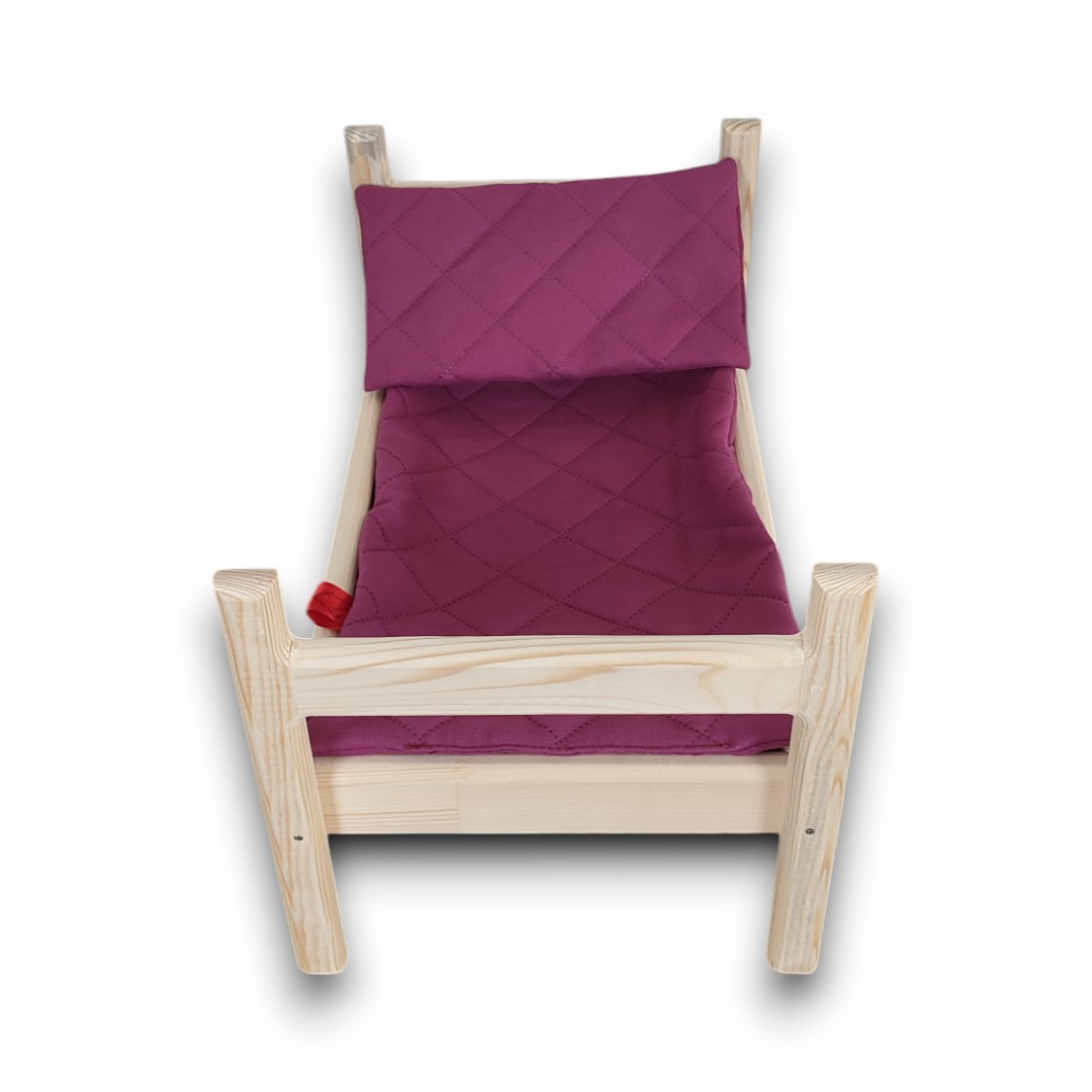 Łóżeczko duże DLA KRÓLIKA - obrazek 3