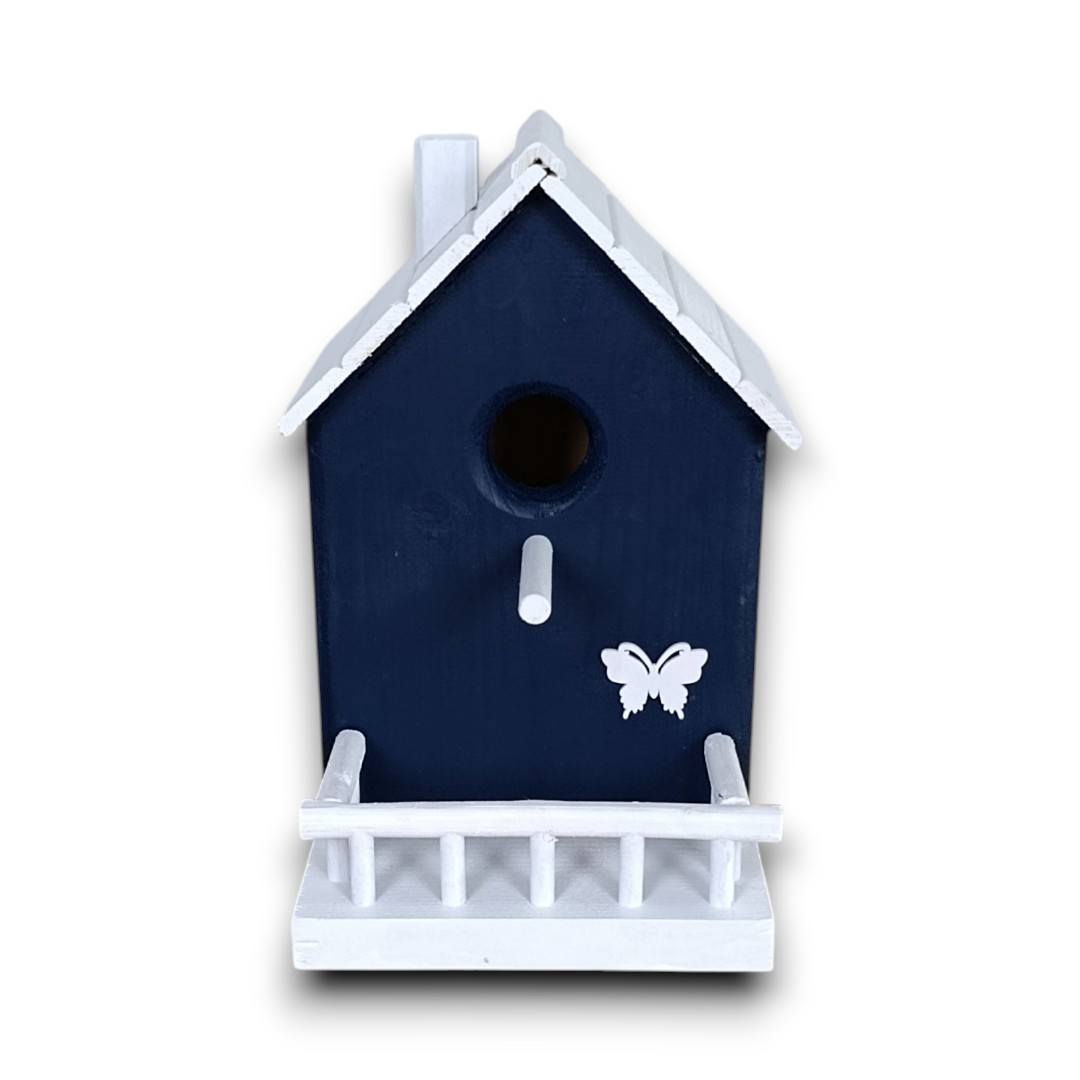 budka - karmnik dekoracyjny, ogrodowy dla ptaków