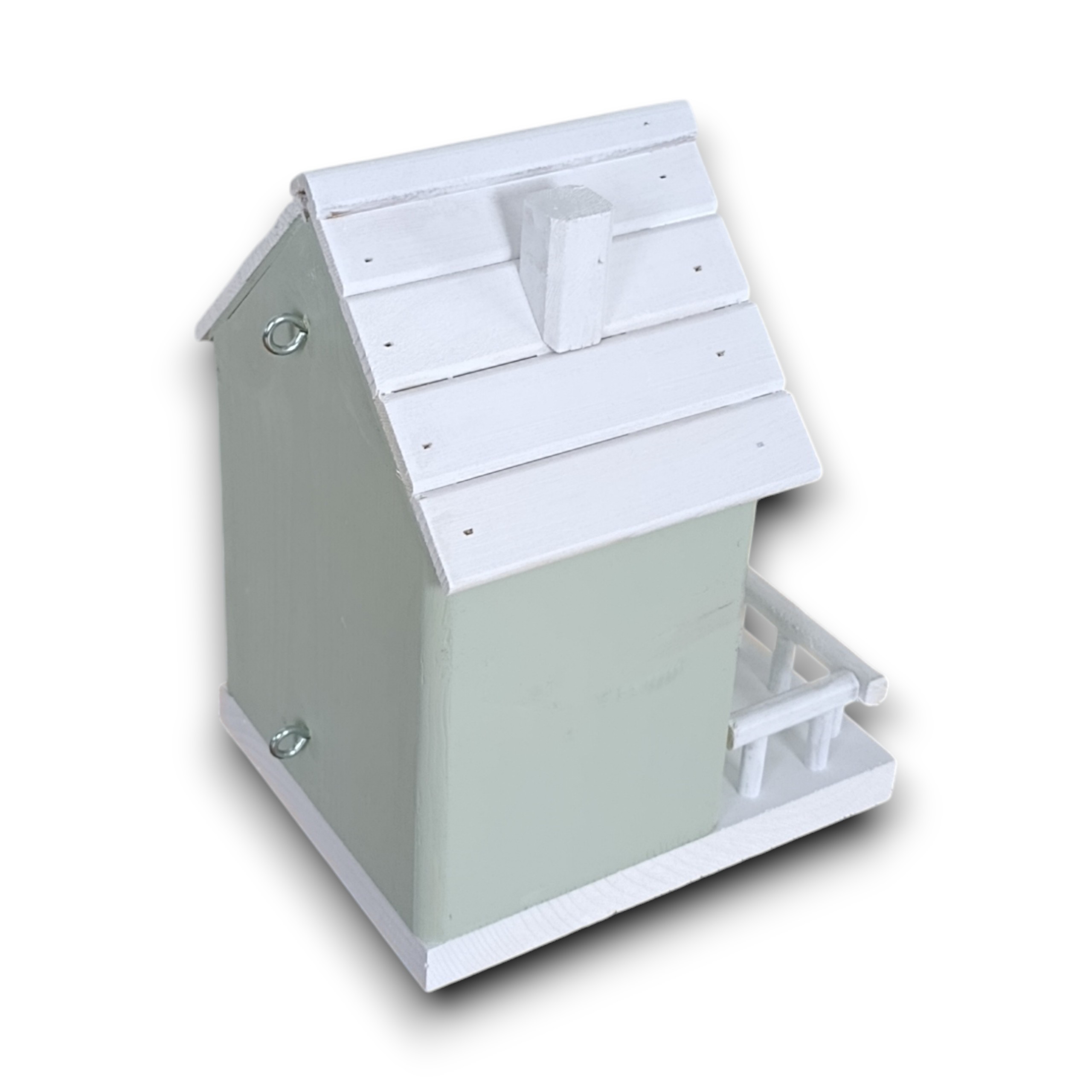 budka - karmnik dekoracyjny, ogrodowy dla ptaków - obrazek 4