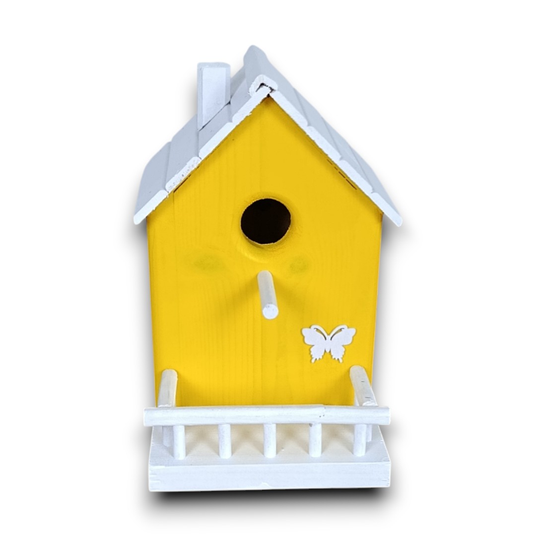 budka - karmnik dekoracyjny, ogrodowy dla ptaków